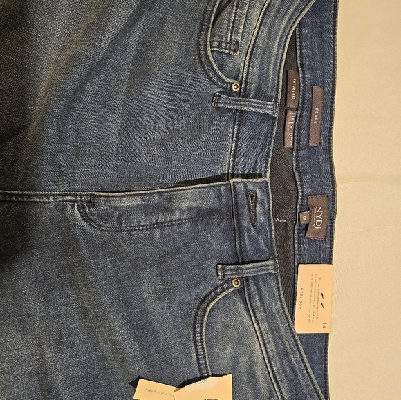 NWT NYDJ ANKLE FLARE JEANS - Picture 2 of 6